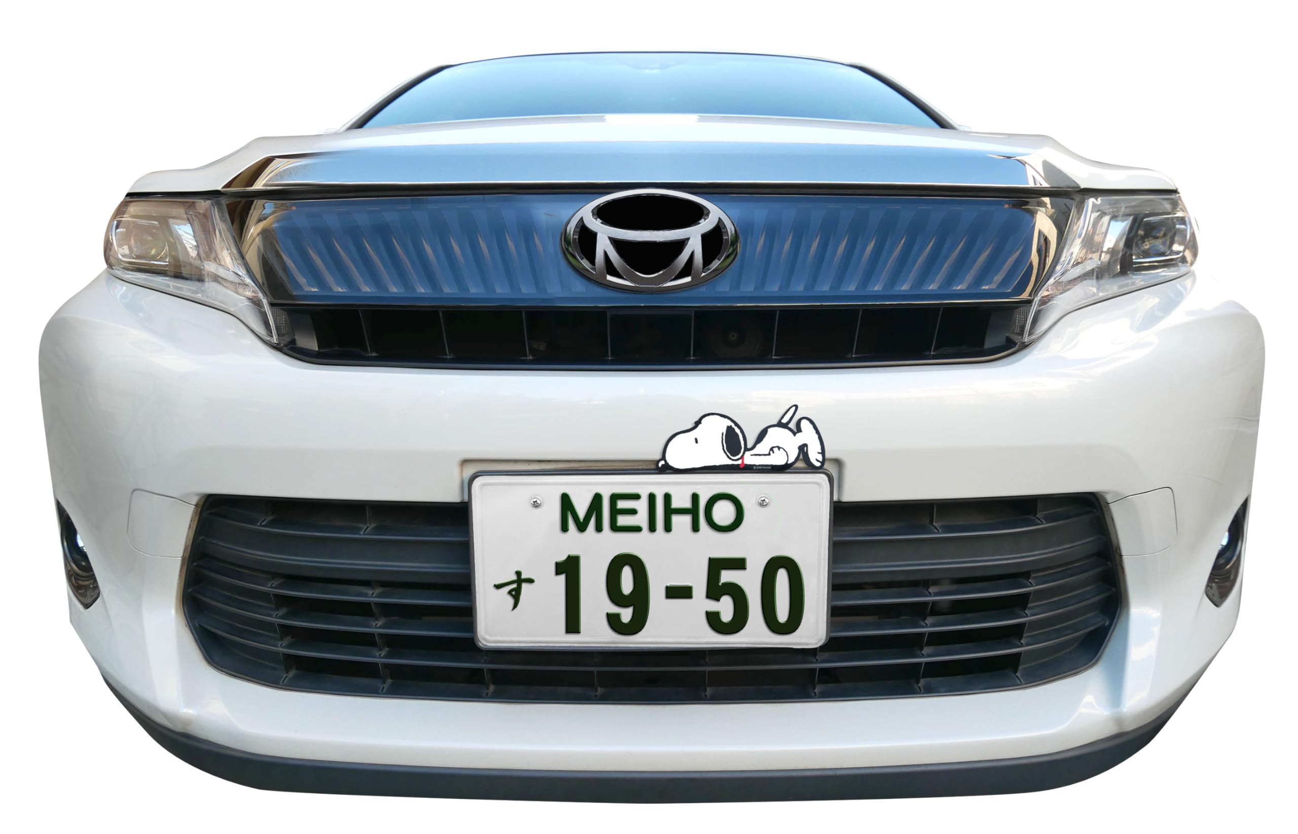 HCAgirls◆ミッフィー &スヌーピーナンバーフレームセット Amazon.co.jp: ナンバーフレーム スヌーピー ナンバープレート